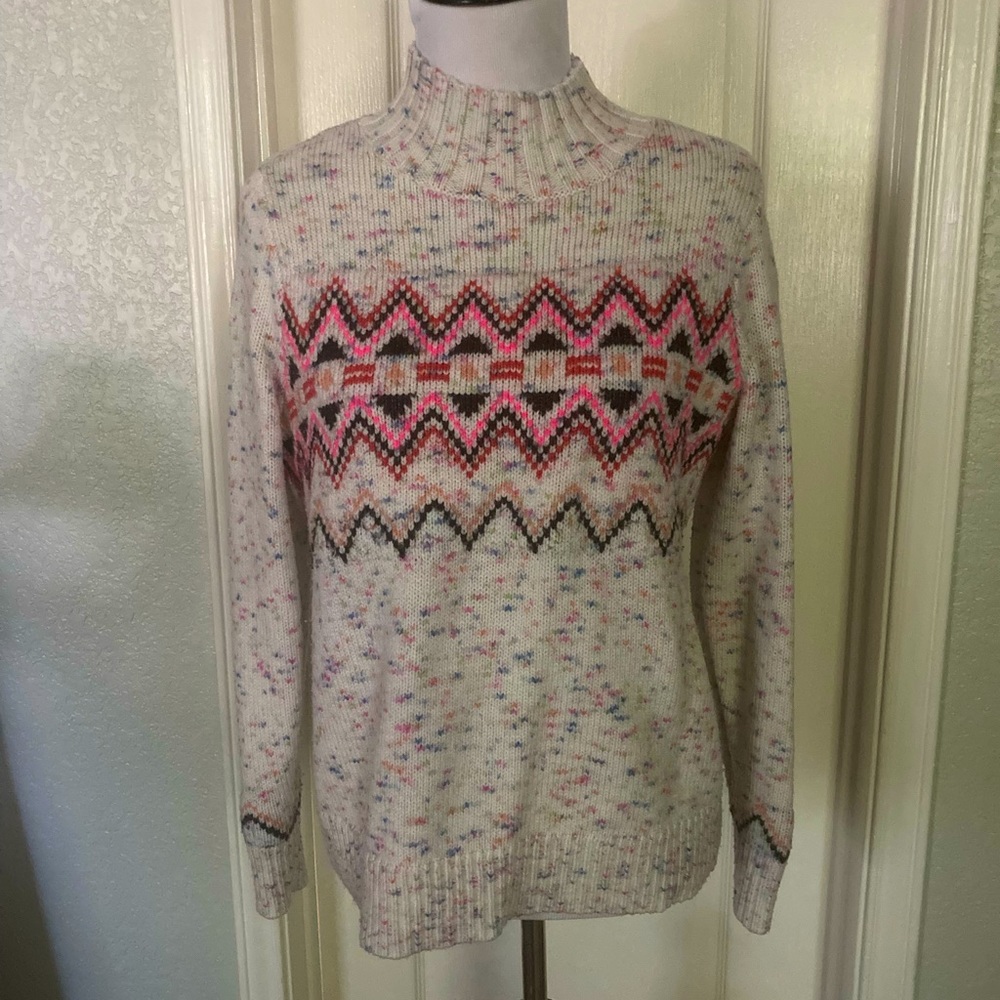 Loft Fair Isle Tunic sweater